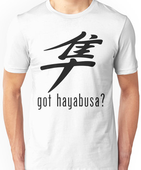 Suzuki Hayabusa "got hayabusa?" T-Shirt or Hoodie Unisex T-Shirt