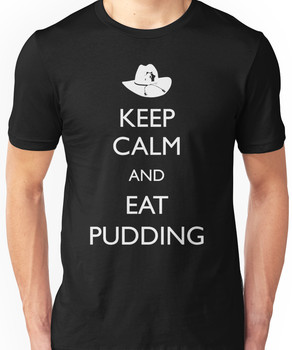 Walking Dead - Keep Calm and Eat Pudding Carl Unisex T-Shirt