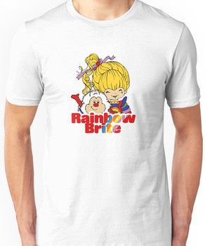Rainbow Brite - Group - Rainbow & Twink - Small - Color Unisex T-Shirt