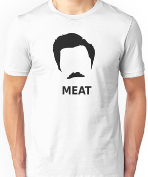 ron swanson meat shirt