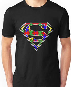 Autism Awareness Super Hero Shirt Unisex T-Shirt