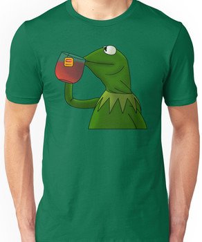 kermit sipping tea shirt