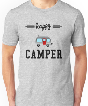 happy camper t shirt uk