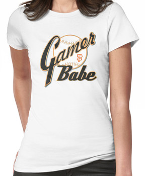 sf giants gamer babe t shirt