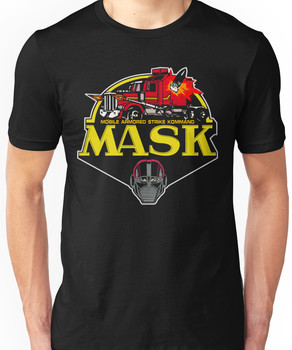 MASK Mobile Armored Strike Kommand Retro 80's Cartoon Unisex T-Shirt