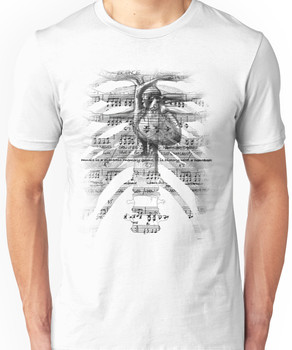 Music is a dialectic Memory game; It is History with a Heartbeat Unisex T-Shirt