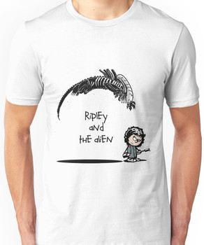 Ripley and the Alien Unisex T-Shirt