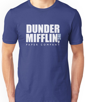 Dunder Mifflin The Office Logo Unisex T-Shirt