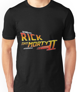 Rick and Morty Season 2 - BTTF Logo Unisex T-Shirt
