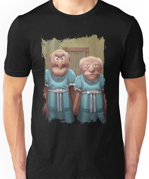 Muppet Maniac - Statler & Waldorf as the Grady Twins Unisex T-Shirt