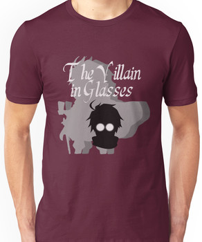 The Villain in Glasses Unisex T-Shirt