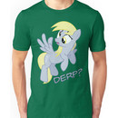 Derp? with text Unisex T-Shirt