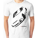 Porsche GT3RS T-Shirt Black and White 911 Unisex T-Shirt