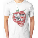 The Beatles - Strawberry Fields Forever Wordcloud Unisex T-Shirt