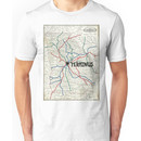 The Walking Dead - Terminus Map Unisex T-Shirt