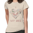 I Love My Bike Women's T-Shirt