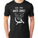 Fat White Family - White on black Unisex T-Shirt