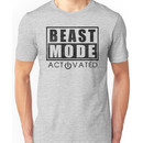 Beast Mode Bodybuilding Gym Sports Motivation Unisex T-Shirt
