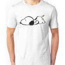 Snoopy sleeping Unisex T-Shirt