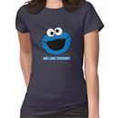 Blue Cookie Monster Women's T-Shirt
