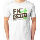 Deadly Premonition - FK In The Coffee Official Tee (Brown / Green) Unisex T-Shirt