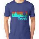 80's Retro Detroit (Distressed Design) Unisex T-Shirt