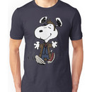Snoopy as the 10th Doctor Unisex T-Shirt