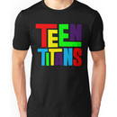 Teen Titans Multicolor Unisex T-Shirt