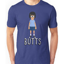 Tina Bobs Burgers Butts Print Unisex T-Shirt