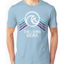 The Living Seas Distressed Logo in Vintage Retr Style Unisex T-Shirt