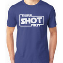 Burr Shot First Square Unisex T-Shirt