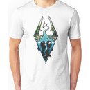 Custom Skyrim Logo Unisex T-Shirt