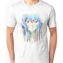 Ayanami Rei Evangelion Anime Tra Digital Painting  Unisex T-Shirt