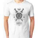 Legend of Zelda Hylian Shield Geek Line Artly  Unisex T-Shirt