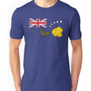The Simpsons - Australian Flag, Boot, Australian Unisex T-Shirt
