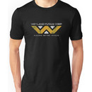 Weyland Yutani - Distressed Yellow/White Variant Unisex T-Shirt