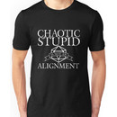 D&D - Chaotic Stupid Alignment Unisex T-Shirt