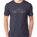 Porsche 911 Blueprint Unisex T-Shirt
