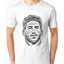 Sergio Ramos Sketch  Unisex T-Shirt