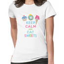 Keep Calm and Eat Sweets      Women's T-Shirt