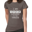 Sherlocked in the Tardis Slate Women's T-Shirt