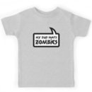 MY DAD HUNTS ZOMBIES by Bubble-Tees.com Kids Clothes