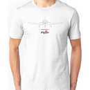 I learned to fly in a Piper Unisex T-Shirt