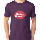 Hairy queen parody logo geek funny nerd Unisex T-Shirt
