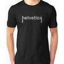Vintage Heavy Metal Helvetica Unisex T-Shirt