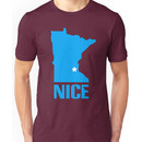 Minnesota nice geek funny nerd Unisex T-Shirt