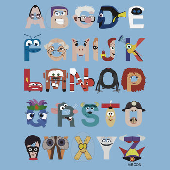       Pixar Alphabet     