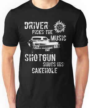 Driver Picks the Music Unisex T-Shirt