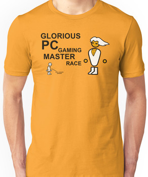 GLORIOUS PC GAMING MASTER RACE Unisex T-Shirt