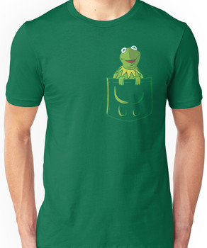 Kermit Pocket - muppet show Unisex T-Shirt